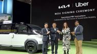 Kia Corporation and Uber have signed a Memorandum of Understanding (MoU) at this week’s Consumer Electronics Show (CES) in Las Vegas, committing the two companies to collaborate on Kia’s planned development and deployment of PBVs.